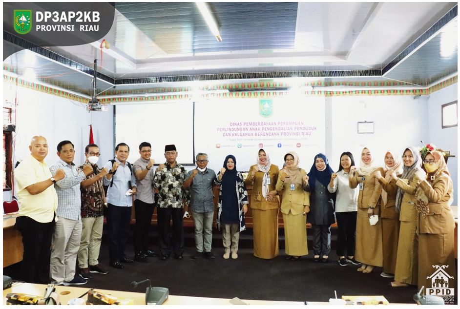 Dinas P3AP2KB Provinsi Riau Terima Kunjungan Kerja DPRD Kepulauan Meranti