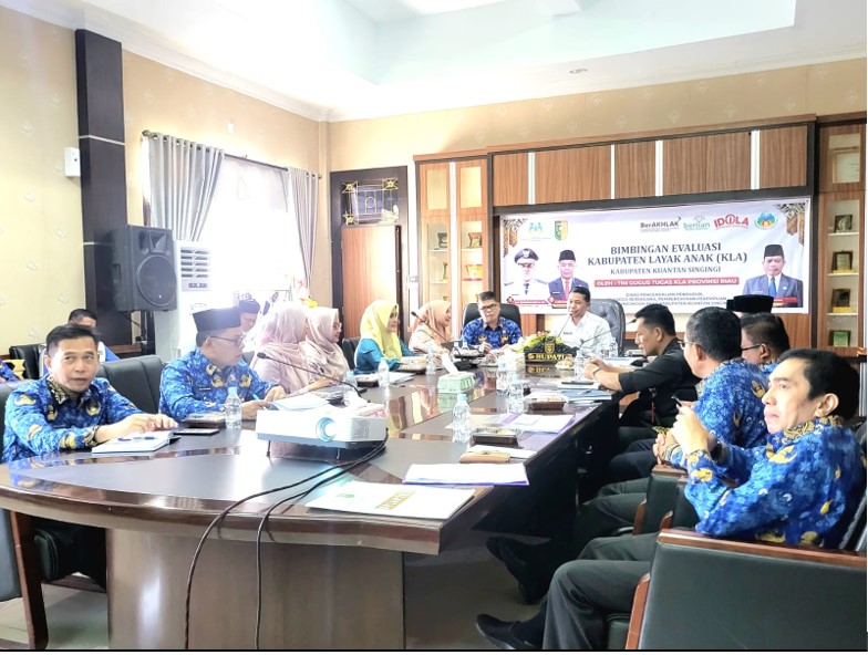 Dorong Kuantan Singingi Raih Penghargaan KLA 2023, DP3AP2KB Provinsi Riau Perkuat Peran Gugus Tugas