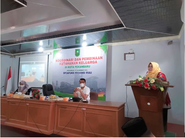 DP3AP2KB Provinsi Riau Tingkatkan Koordinasi Dan Pembinaan Ketahanan Keluarga Di Kota Pekanbaru