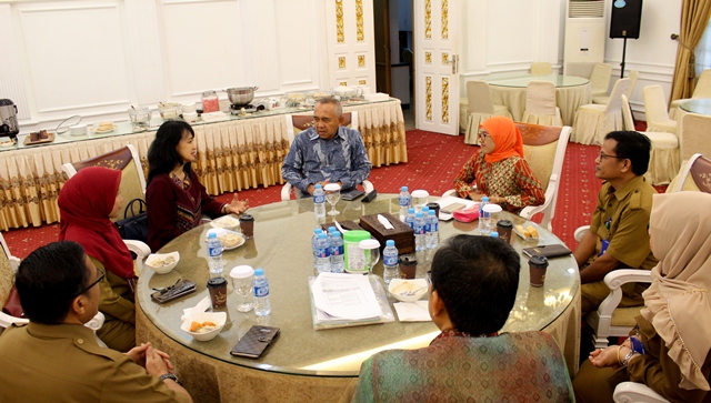 Gencarkan Taman  Obat  Keluarga  Di Provinsi Riau Gubri 