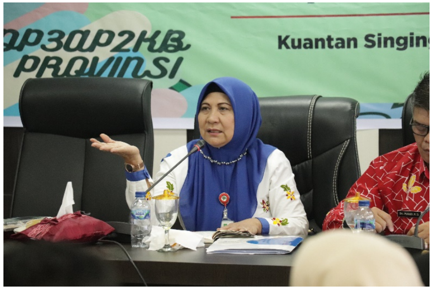 Turun Langsung Ke Kuantan Singingi, Kadis P3AP2KB Provinsi Riau Pastikan Pemprov Riau Serius Dalam Penanganan Stunting 
