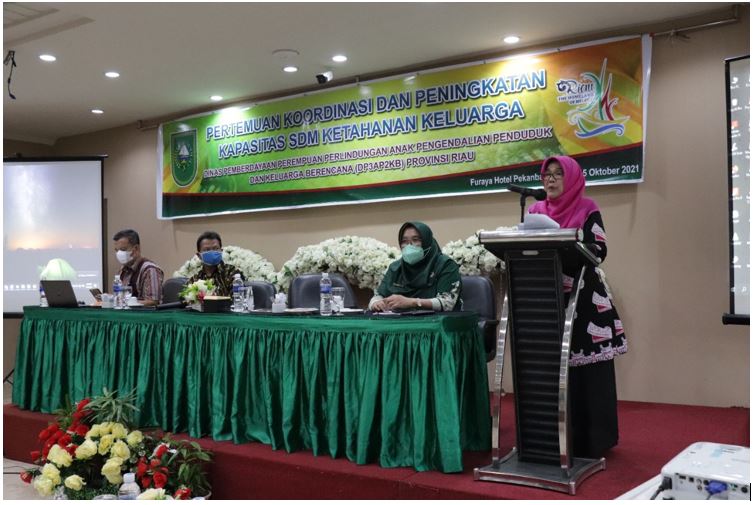 Upaya DP3AP2KB Provinsi Riau Tingkatkan SDM Ketahanan Keluarga
