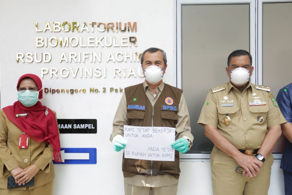 31.168 Spesimen Swab Telah Diperiksa Di Laboratorium Biomolekuler Riau