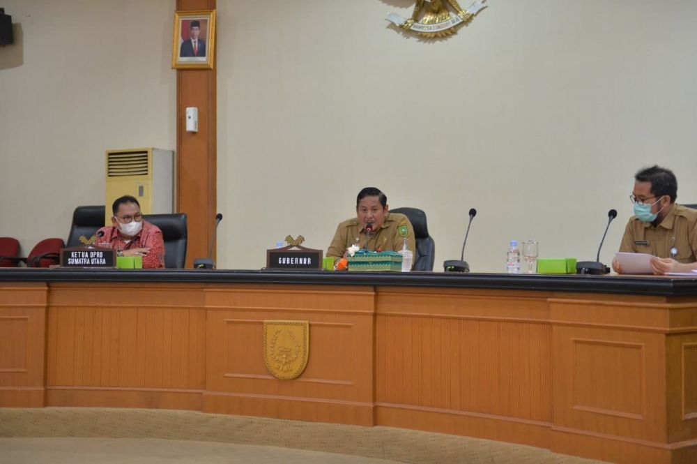 DPRD Sumut Kunjungan Kerja Ke Riau Bahas Strategi Pembangunan Di Masa Pandemi Covid-19