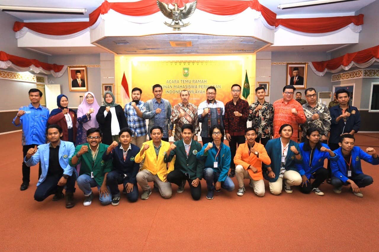 Gubri Temu Ramah Dengan Mahasiswa Perikanan Indonesia Wilayah I