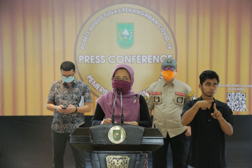 Kadiskes Riau Paparkan Kasus Penyebaran Covid-19 Di Provinsi Riau
