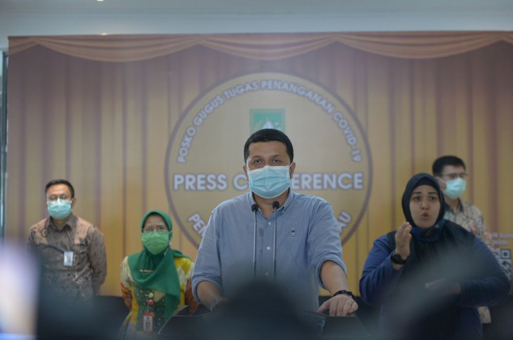 PDP Dan ODP Covid-19 Di Provinsi Riau Alami Peningkatan